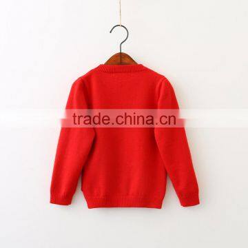 Knitted Cotton Girls Sweater Girl Designer Long Jumper photo-6