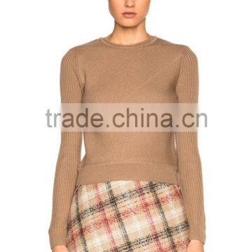 outdoor fashion pullover women sexy sweater made in china