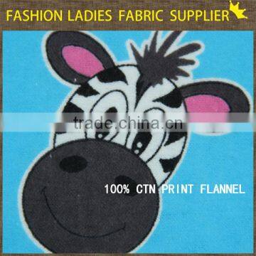 shaoxing textile 100%cotton 20x10/40x42 print fabric cotton fabric flannel shirt flannel blanket