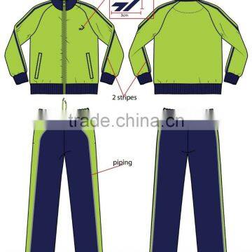 20,000 Sets STOCKLOTS Factory Sport Wear Suit Mens Women's 220g Polytricot Fabric Stocks