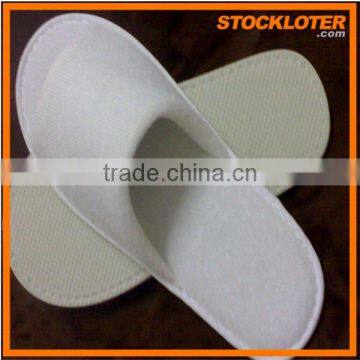 Hotel White Cotton Slippers Stock Wholesale lot 151202V 0.29/pair only!