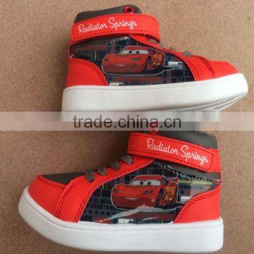 2017 Stock Kids High Top Shoes Child Light Weight Sneakers Clearance photo-2