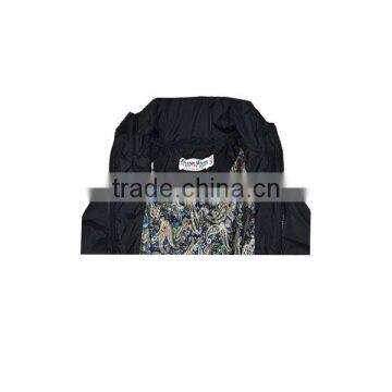 Fashion Spring Women Nylon and Pu Leather Jackets photo-5