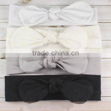 Candy color Headwear Baby Toddler Cute Girl Kids Bow Turban Knot Headband