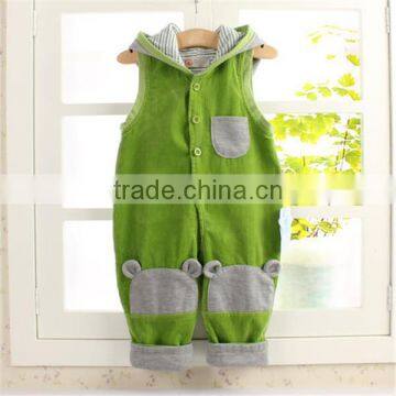 fashion sleeveless newborn baby clothing custom