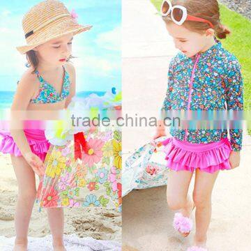 S13719A 2016 New arrival kids swimwear