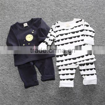 S15884A High Quality Children Organic Cotton Pajamas Sleepwear photo-6