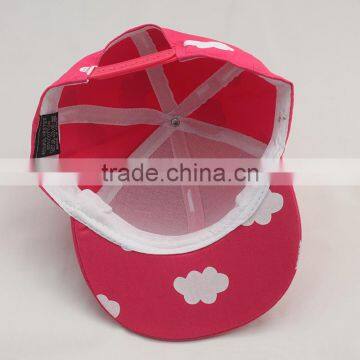 Myfur Girls Popular Hot Pink Baseball Cap and Hat With Multi-Color Raccoon Fur Pompom photo-3