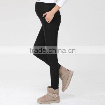 Pregnant Women Pants, High-waisted Pants, Thick Warm Pants photo-2