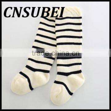 Winter Combed Cotton Striped Terry Socksm,children Socks Thickening Soft Knee High Elastic Stockings photo-3
