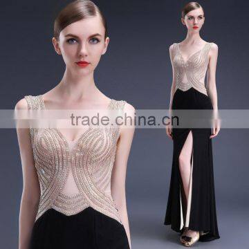 New Fashion Evening Dress Long Summer Dance Show Catwalk Show Host Dress for Sexy Woman photo-3