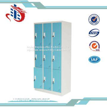 Chinese Furniture KD 6 Door Storage Wardrobe Color Metal Used School Lockers for Sale photo-4