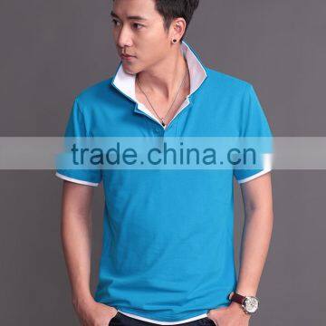 Summer Men Polo Shirt, 100%cotton Short Sleeves Polo Shirt photo-6
