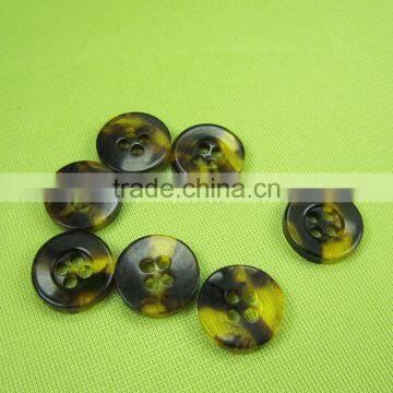Low MOQ Decorative Mixture Color Resin Button photo-2