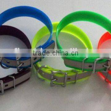 Light Up Dog Collar/ Reflective Dog Collar/ Reflective Dog Leash photo-4