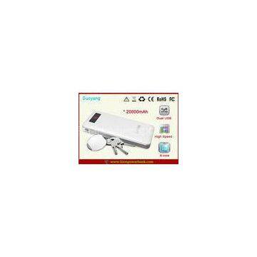 High Capacity Rechargeable Mini Power Bank 20000mAh for Smartphone