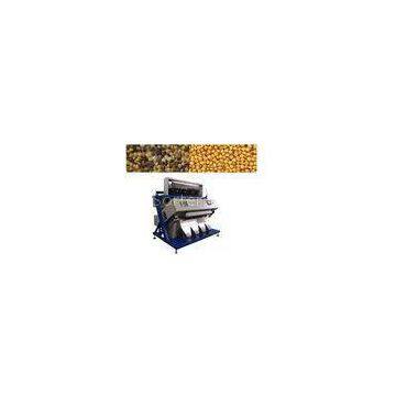 220V Rice Color Sorter / Fruit Sorting Machine with Self Checking System