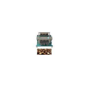 Walnut / Peanut CCD Color Sorter Machine Abrasion Resistance 600 - 2000LM