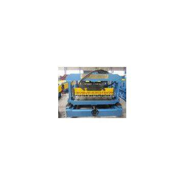 Cr12 Mould Steel Metal Roof Roll Forming Machine 1000mm Width