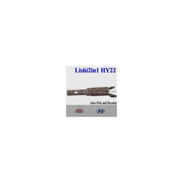 2012 HY22 Hyundai KIA auto key pick tool--Lishi 2 in 1 pick decoder, locksmith tool,lock pick tool