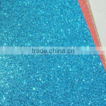 Colorful glitter paper for craft clock and notebook decoration