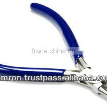 Jewelry pliers with pvc grips