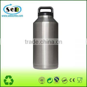 US Hot Sell 18oz, 36oz, 64oz Double Wall Stainless Steel Beverage Hot Cold Bottles photo-3