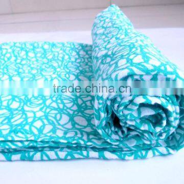 Organic Muslin Swaddle Blanket | XL Receiving Blankets 47" x47" | Gender Neutral |