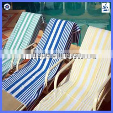 Chinese manufacturer 100% cotton terry yarn dyed jacquard stripe towel wholesale