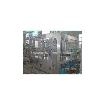 glass bottle hot filling machine(fruit juice hot filling machine)