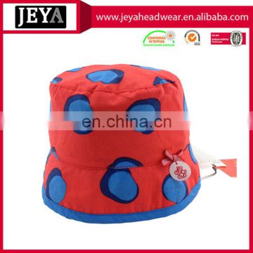 Fashion Printing Pattern and 100% cotton twill material funny emoji kids bucket hat