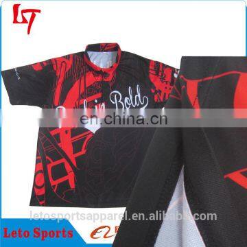 custom artwork bowling polo bowling jersey dri fit