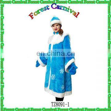 TZ8091-1 Adult Snow Girl Christmas Costume