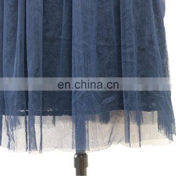 Short Sleeves Mesh Elastic T-shirt Dress for Lady Girl Women photo-3