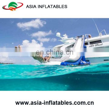 Inflatable Yacht Floating Water Slide For Commercial Use