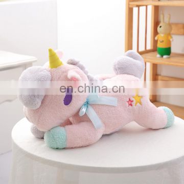 HI CE/ASTM safety suffted rainbow unicorn large plush toys