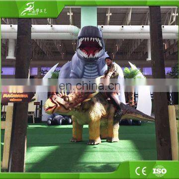 HOT Sale! Animatronic Walking Mini Amusement Park Dinosaur Ride for Kids photo-2