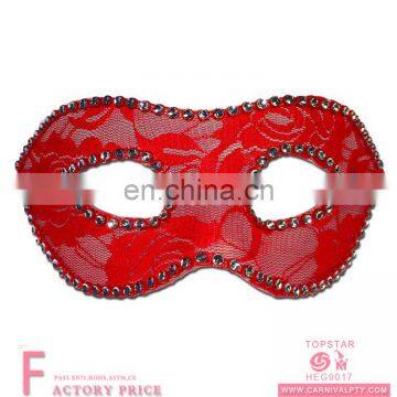 wholesale lucha the bead package edge red masquerade party masks Lace Masquerade Mask