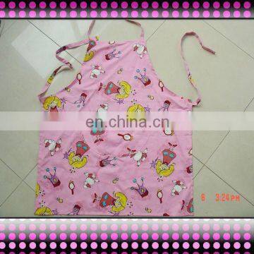 Promotion Eco-friendly 100% cotton customized kids' apron