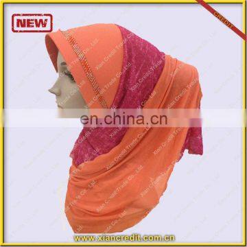 Hot sale 2016 Dubai Malaysia New Style Hijab