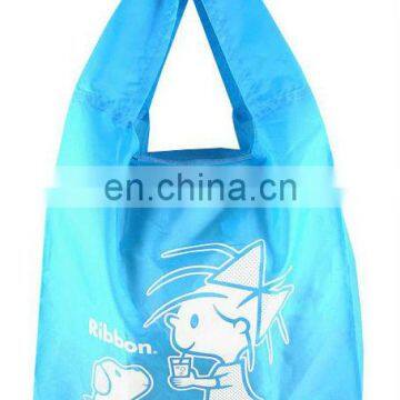 eco-friendly cheap nylon foldable reusable shopping bag