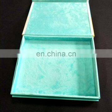 Handmade Custom Clothes Packaging Box With Velvet Inside Luxury Clothing Packaging Box photo-3