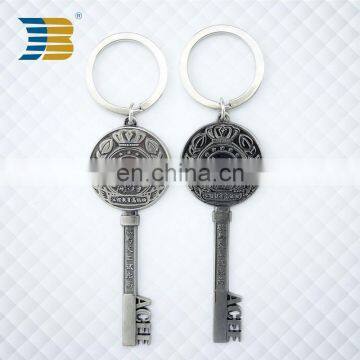 Key Shaped 3d Metal Keychain photo-6