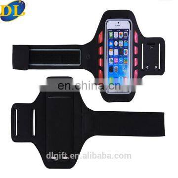 China supply cell phone led armband, smartphone led armband for running