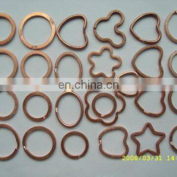 free sample iron material split ring shenzhen key ring