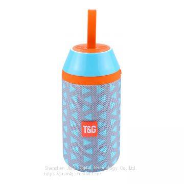 Factory Wholesale TG104 Bluetooth Speaker Hot Style New Portable Portable High - Power Double - Horn Fabric photo-2