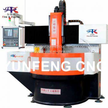 4 axis cnc engraving machine for segmented tyre  mold sidewall