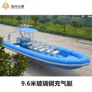 9.6m Large Open Rib Boat for Passenger Transportation RIB960 photo-3