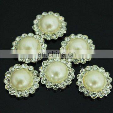 strass pearls button for Craft, DIY baby/kids/girls hair accessories craft