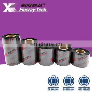 Barcode ribbon, thermal transfer wax ribbon for printing on labels size 110mm*300m